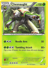 Chesnaught 5/39 Non-Holo Promo - Kalos Starter Set Exclusive